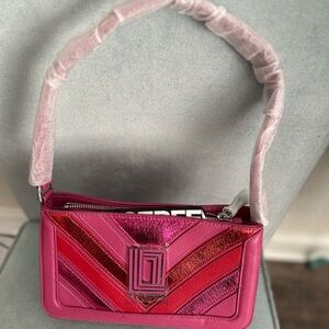 Karl Lagerfeld Simone Hot Pink Small Purse - NWT
